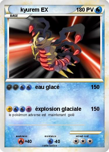 Pokemon kyurem EX