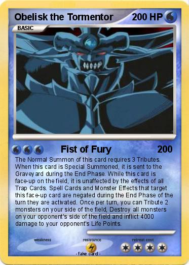 Pokemon Obelisk the Tormentor