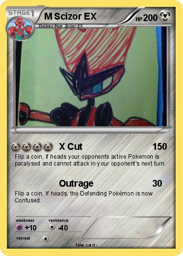 Pokemon M Scizor EX