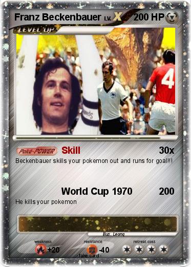 Pokemon Franz Beckenbauer