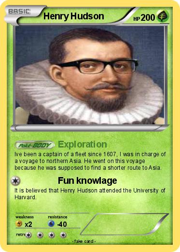 Pokemon Henry Hudson
