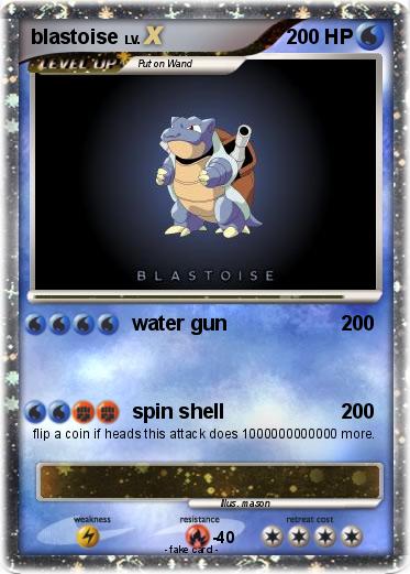 Pokemon blastoise