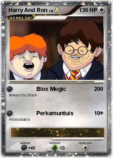 Pokemon Harry And Ron