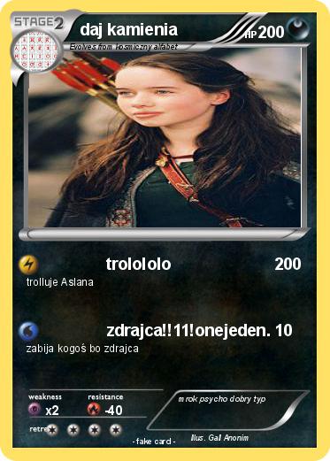 Pokemon daj kamienia