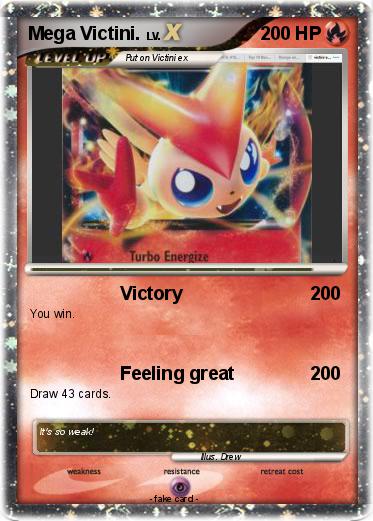 Pokemon Mega Victini.