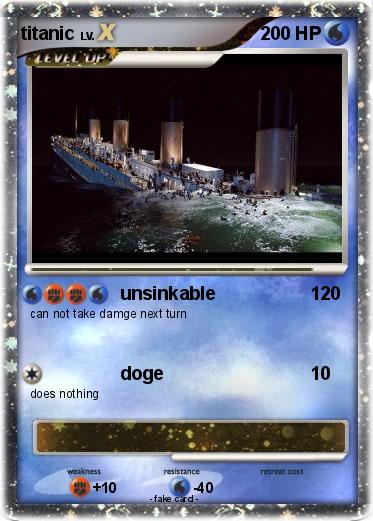 Pokemon titanic