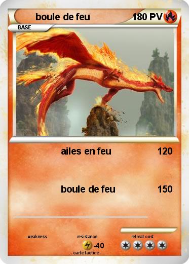 Pokemon boule de feu