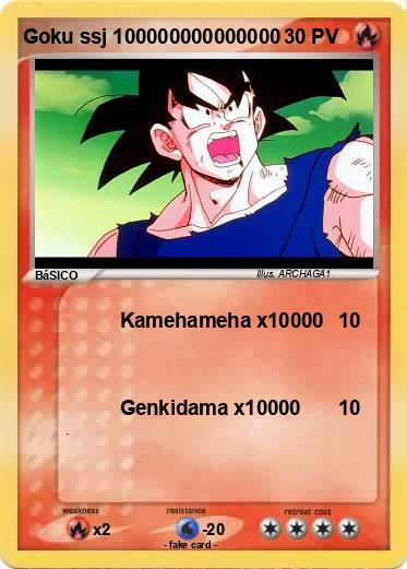 Pokemon Goku ssj 100000000000000
