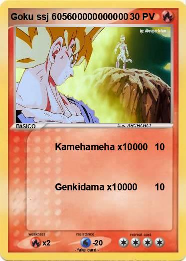 Pokemon Goku ssj 605600000000000