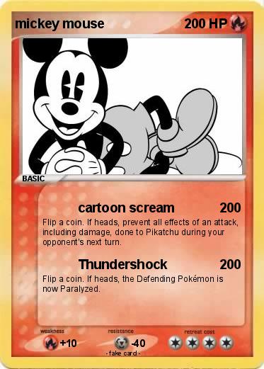 Pokemon mickey mouse