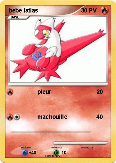 Pokemon bebe latias