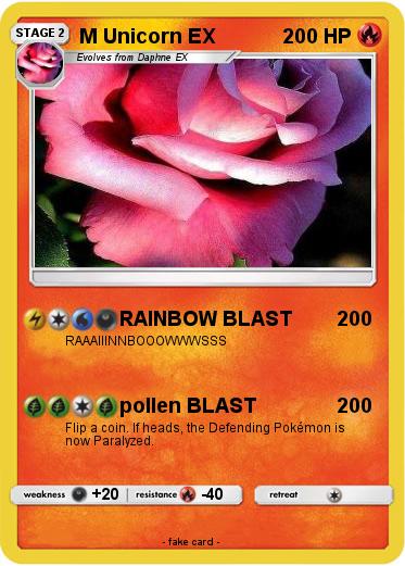 Pokemon M Unicorn EX