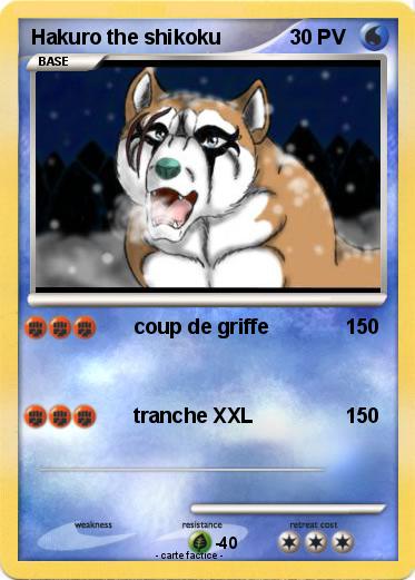Pokemon Hakuro the shikoku