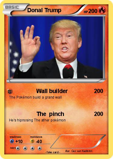 Pokemon Donal Trump
