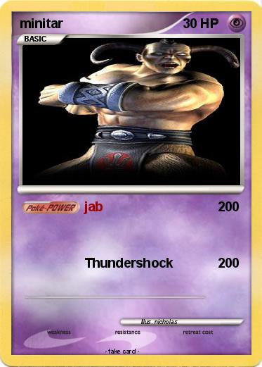 Pokemon minitar