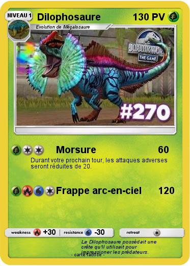 Pokemon Dilophosaure