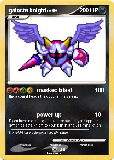 Pokemon galacta knight