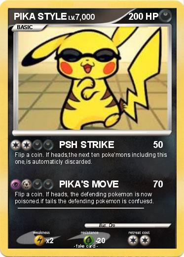Pokemon PIKA STYLE