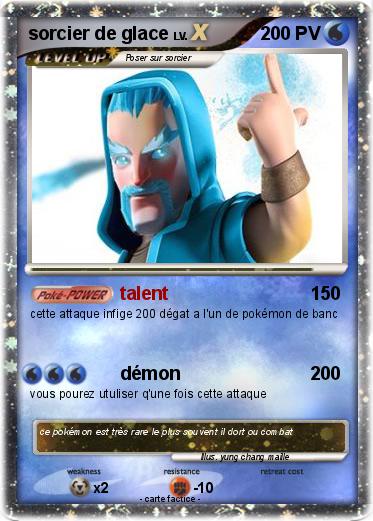 Pokemon sorcier de glace