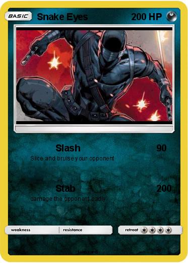 Pokemon Snake Eyes