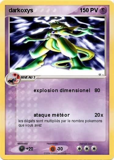 Pokemon darkoxys