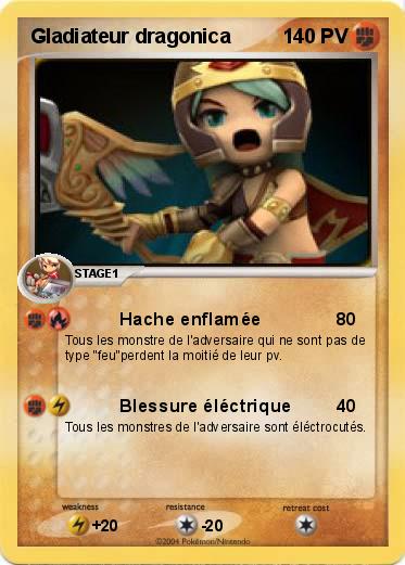 Pokemon Gladiateur dragonica
