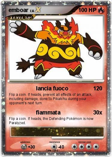 Pokemon emboar
