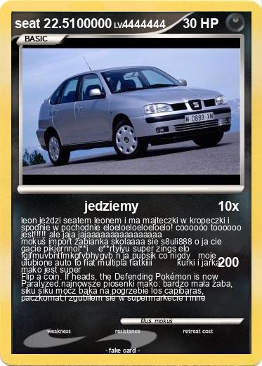 Pokemon seat 22.5100000