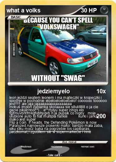 Pokemon what a volks