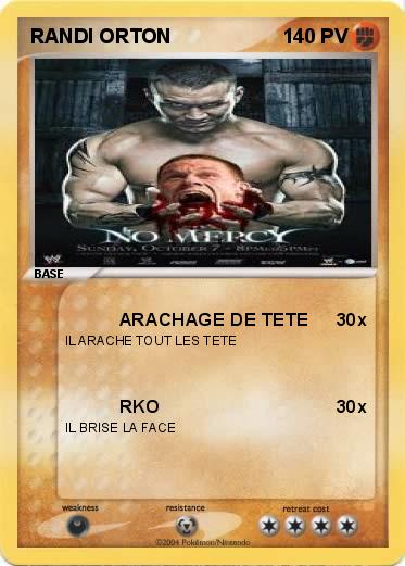 Pokemon RANDI ORTON 