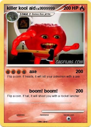 Pokemon killer kool aid