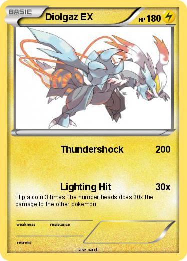 Pokemon Diolgaz EX