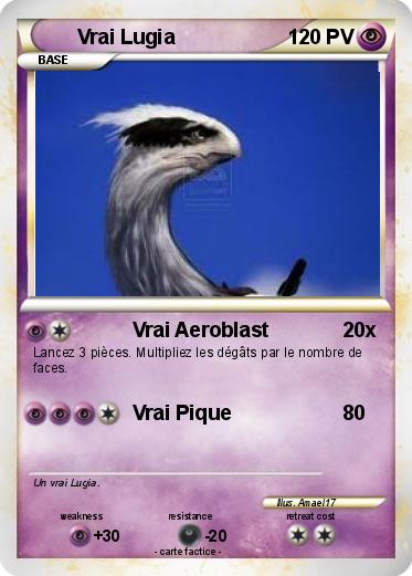Pokemon Vrai Lugia