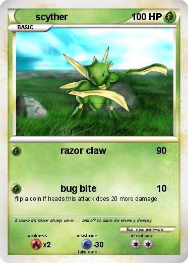 Pokemon scyther