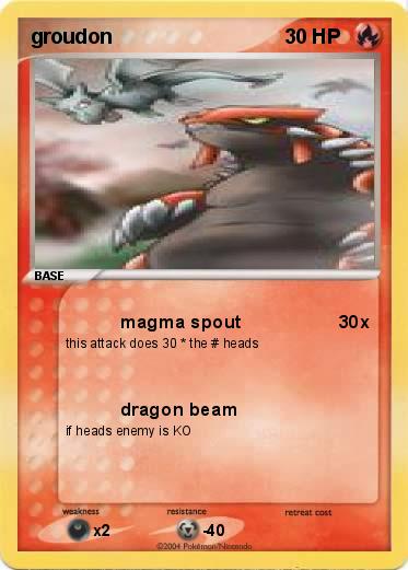 Pokemon groudon