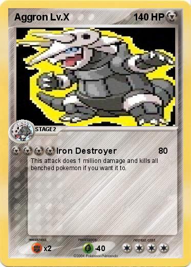 Pokemon Aggron Lv.X