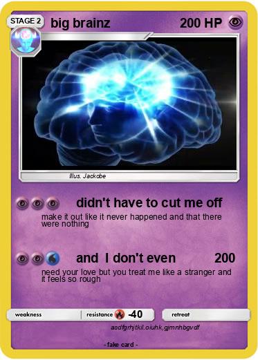 Pokemon big brainz