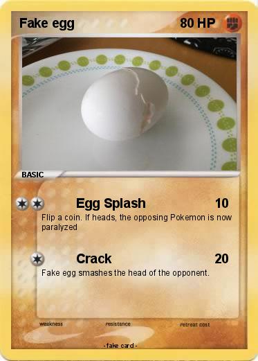 Pokemon Fake egg