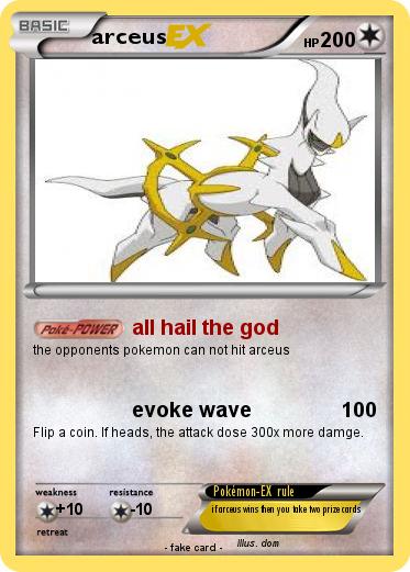 Pokemon arceus