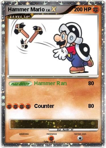 Pokemon Hammer Mario