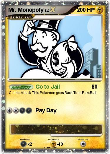 Pokemon Mr. Monopoly