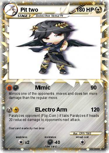 Pokémon Pit two - Mimic - My Pokemon Card