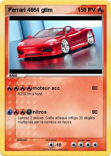 Pokemon Ferrari 4664 gtlm