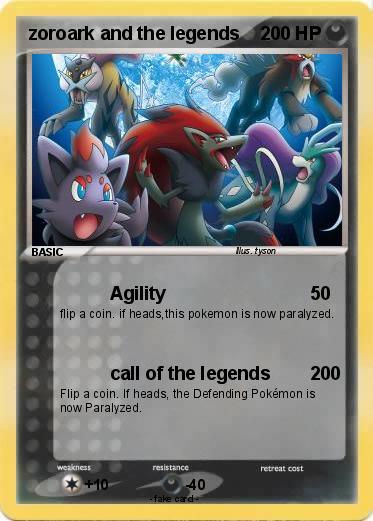 Pokemon zoroark and the legends