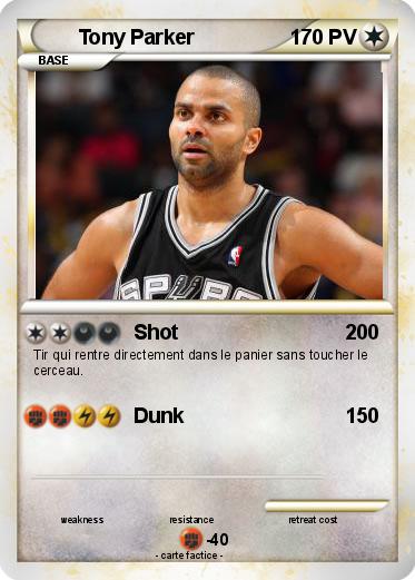 Pokemon Tony Parker
