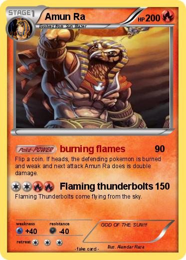 Pokemon Amun Ra