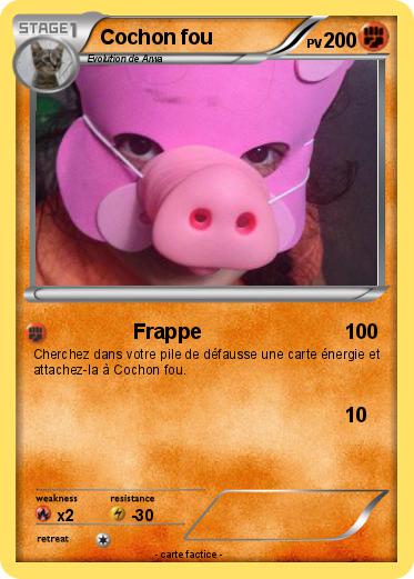 Pokemon Cochon fou