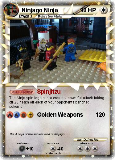 Pokemon Ninjago Ninja