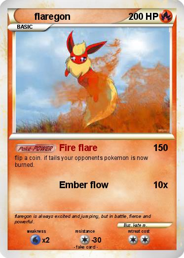 Pokemon flaregon