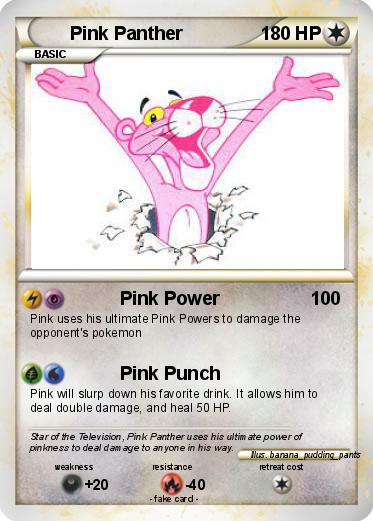 Pokemon Pink Panther